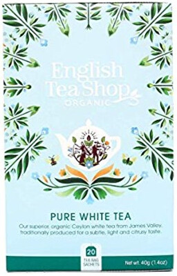 English Tea Shop - Čistý biely čaj BIO 20 sáčkov