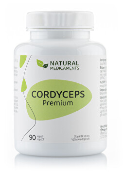 Natural Medicaments - Cordyceps Premium 90 kapslí