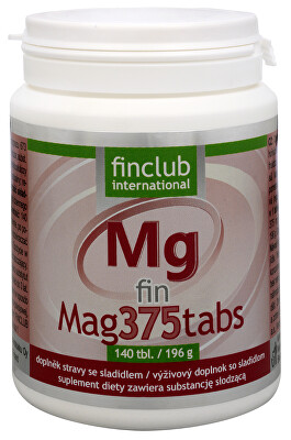 Finclub - Fin Mag375tabs 140 tablet