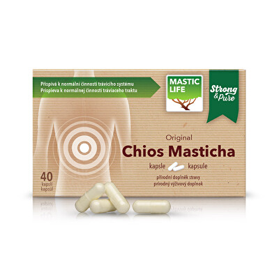 Mastic Life - Chios Masticha Strong&Pure 40 kapslí