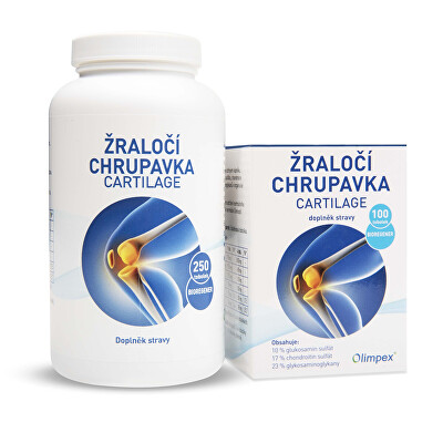 Olimpex s. r. o. - Žraločí chrupavka Cartilage 100 tobolek