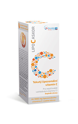 inPHARM - LIPO C ASKOR Tekutý lipozomální vitamin C 136 ml