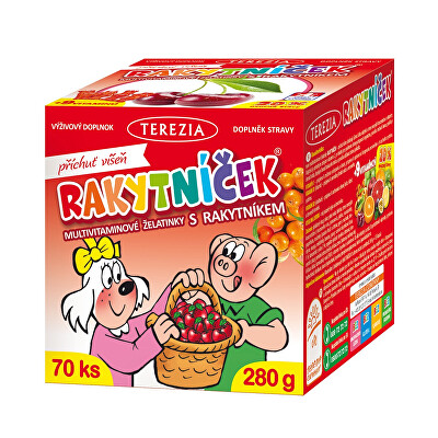Terezia Company - Rakytníček želatinky Višeň 70 kusů