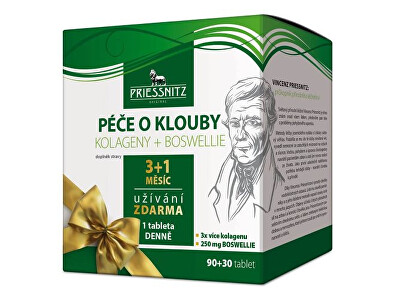 Simply You - Priessnitz Péče o klouby Kolageny + Boswellie 90 + 30 tbl. ZDARMA