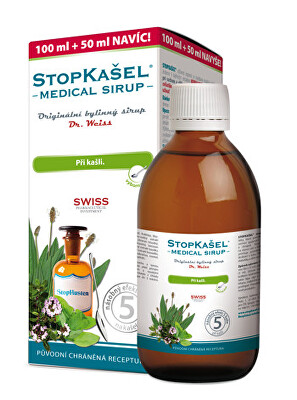 Simply You - StopKašel Medical sirup Dr. Weiss 200 + 100 ml ZDARMA