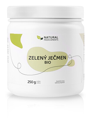 Natural Medicaments - Zelený ječmen BIO 250 g