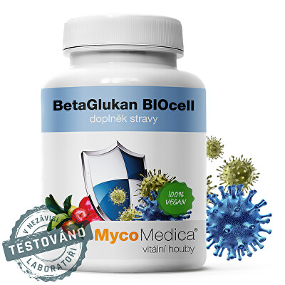 MycoMedica - BetaGlukan BIOcell 90 kapslí
