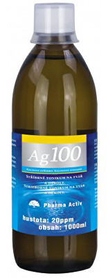 Pharma Activ - Koloidní stříbro Ag 100 (20ppm) 1 000 ml