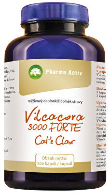 Pharma Activ - Vilcacora 3000 Forte Cat´s Claw 200 kapslí