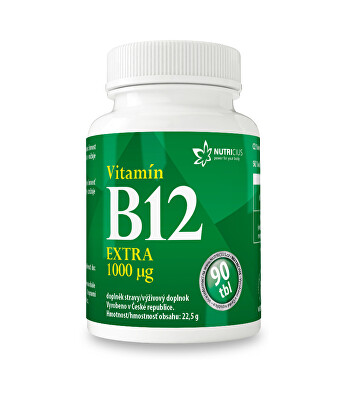 Nutricius - Vitamín B12 EXTRA 90 tablet