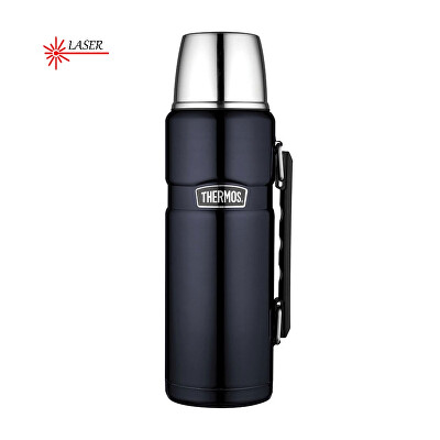 Thermos - Style Termoska na nápoje s madlem - tmavě modrá 1,2 l