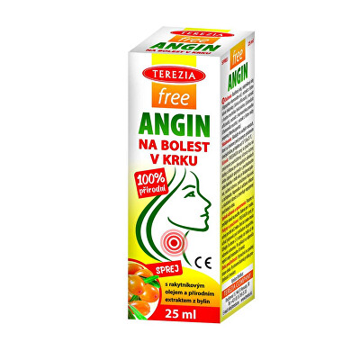 Terezia Company - FreeANGIN sprej na bolest v krku 25 ml