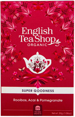 English Tea Shop - Rooibos, ovoce acai a granátové jablko BIO 20 sáčků