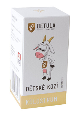 Betula pendula - Kozí kolostrum dětské 120 tobolek