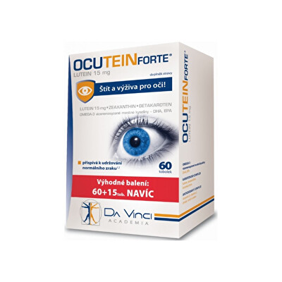 Simply You - Ocutein Forte Lutein 15 mg 60 + 15 tobolek ZDARMA