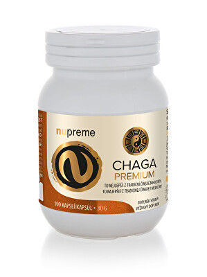 Nupreme - Chaga PREMIUM 100 kapslí