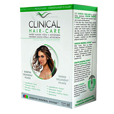 Clinical - Hair-Care 60 tobolek + skleněný pilník