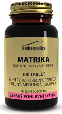 HerbaMedica - Matrika 50 g - menstruační komfort 100 tablet