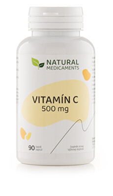 Natural Medicaments - Vitamín C 500 mg 90 kapslí