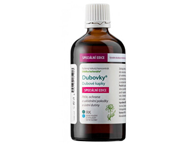 Dědek Kořenář - Dubovky – Dubové kapky RK SE 100 ml - Speciální edice