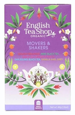 English Tea Shop - Sada čajů Movers and shakers 20 sáčků