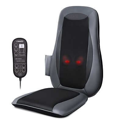 NAIPO - Masážní podložka Shiatsu s vyhříváním MGBK-2606H