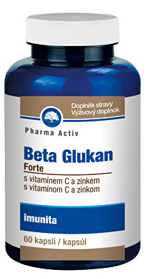 Pharma Activ - Beta Glukan Forte, 60 kapslí