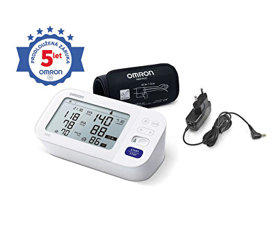 Omron - Tonometr M6 Comfort s AFib + adaptér