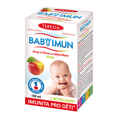 Terezia Company - Baby Imun sirup s hlívou a rakytníkem - jablko 100 ml
