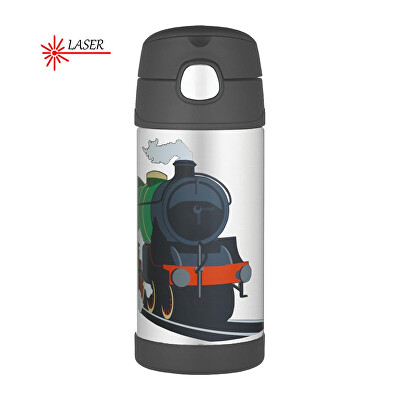 Thermos - Dětská termoska s brčkem - vlak