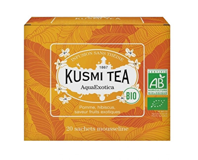 Kusmi Tea - Aqua Exotica BIO 20 mušelínových sáčků 40 g
