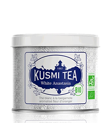 Kusmi Tea - White Anastasia plechová dóza 90 g