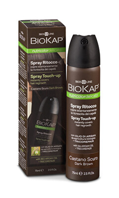Biokap - Nutricolor Delicato Spray Touch Up Hnědá tmavá 75 ml
