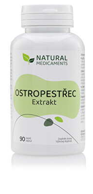 Natural Medicaments - Ostropestřec Extrakt 90 kapslí
