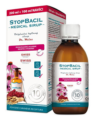 Simply You - StopBacil Medical sirup Dr. Weiss 200 ml + 100 ml ZDARMA