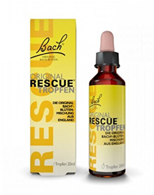 Original Dr. Bach®️ - Rescue® Remedy krizové kapky s obs. alkoholu