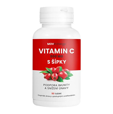 MOVit Energy - Vitamin C 500 mg se šípky 90 tablet