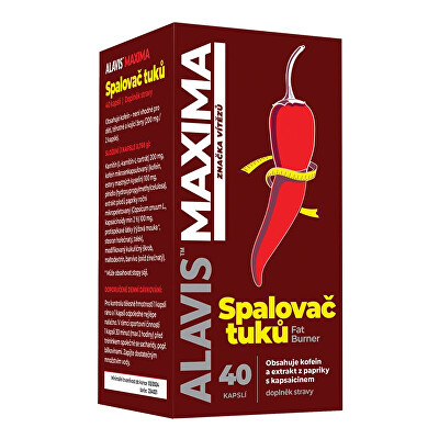 Alavis - Maxima spalovač tuků 40 kapslí