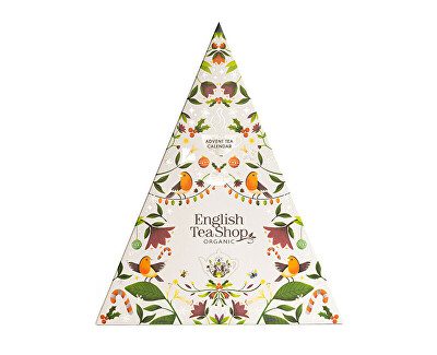English Tea Shop - Adventní kalendář Trojúhelník BIO 25 pyramidek