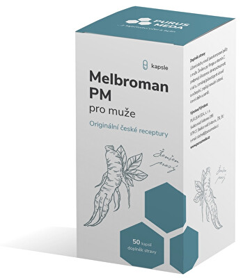 Purus Meda - Melbroman PM pro muže 50 kapslí