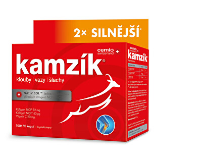 Cemio - Kamzík 2 x silnější 100 + 50 kapslí