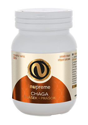 Nupreme - Chaga biomasa 100 kapslí