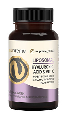 Nupreme - Liposomal kyselina hyaluronová + vitamín C 30 kapslí