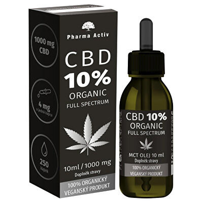 Pharma Activ - CBD 10% Organic 1000 mg Full Spectrum 10 ml
