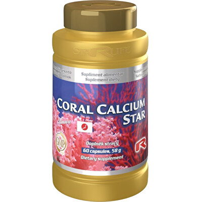 Starlife - Coral calcium star 60 kapslí