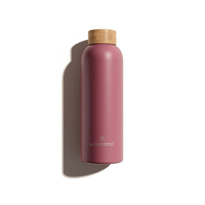 Waterdrop - Lahev nerez 600 ml - Pink matt