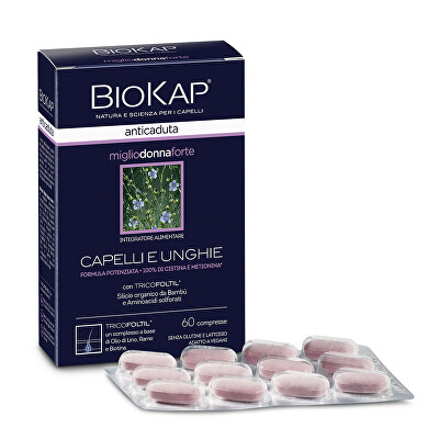 Biokap - Kapsle proti padání vlasů pro ženy 60 ks