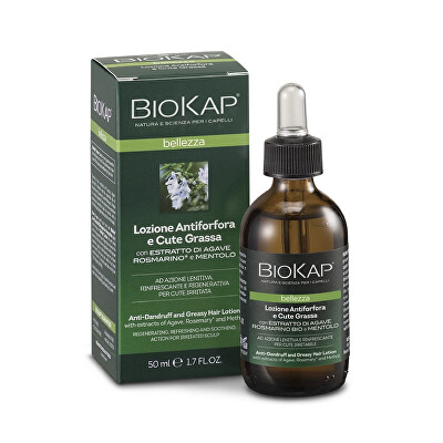 Biokap - Lotion proti lupům pro mastící se vlasy 50 ml