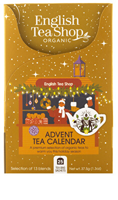 English Tea Shop - Adventní kalendář Gold 25 sáčků BIO