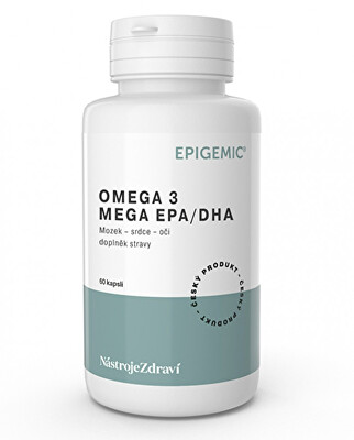 Epigemic - Omega 3 Mega EPA/DHA 60 kapslí